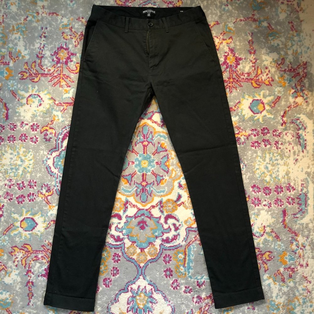 Men's 30x32 Black J.Crew Mercantile Chinos